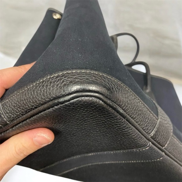 Hermès Garden Party 36 Black Toile and Negonda Palladium Hardware - Picture 8 of 10